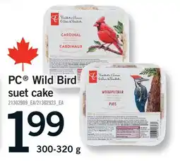 Fortinos PC WILD BIRD SUET CAKE offer