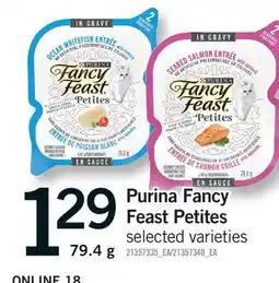 Fortinos PURINA FANCY FEAST PETITES offer