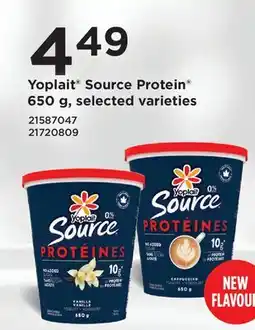 Fortinos YOPLAIT SOURCE PROTEIN offer