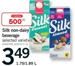 Fortinos SILK NON-DAIRY BEVERAGE, 1.75/1 offer
