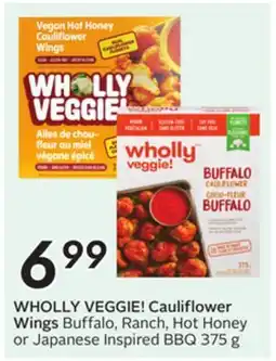 Sobeys WHOLLY VEGGIE! Cauliflower Wings offer