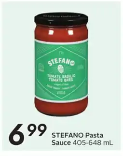 Sobeys STEFANO Pasta Sauce offer