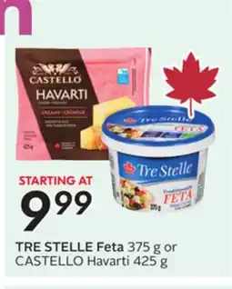 Sobeys TRE STELLE Feta offer