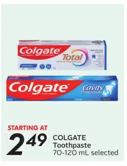 Sobeys COLGATE Toothpaste offer