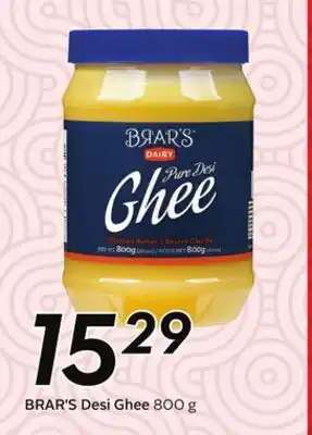 Sobeys BRAR'S Desi Ghee offer
