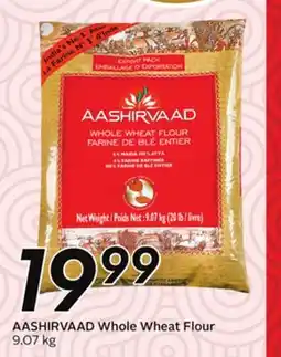 Sobeys AASHIRVAAD Whole Wheat Flour offer