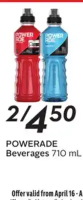 Sobeys POWERADE Beverages offer