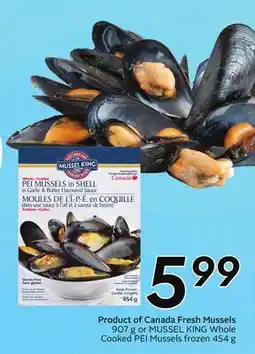 Sobeys Fresh Mussels offer