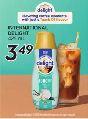 Sobeys INTERNATIONAL DELIGHT offer