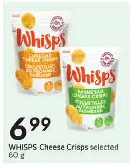 Sobeys WHISPS Cheese Crisps offer