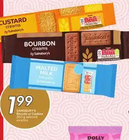 Sobeys SAINSBURY'S Biscuits or Cookies offer