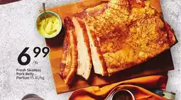 Sobeys Fresh Skinless Pork Belly Portion offer