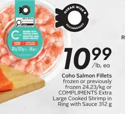 Sobeys Coho Salmon Fillets offer