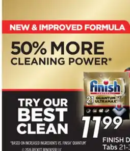 Sobeys FINISH Dish Tabs offer