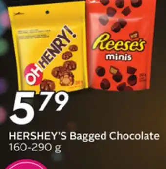 Sobeys HERSHEY'S Bagged Chocolate offer
