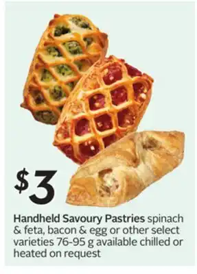 Sobeys Handheld Savoury Pastries offer