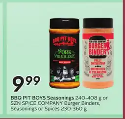 Sobeys BBQ PIT BOYS Seasonings offer