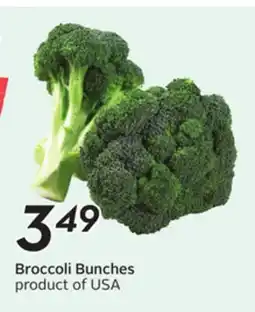 Sobeys Broccoli Bunches offer
