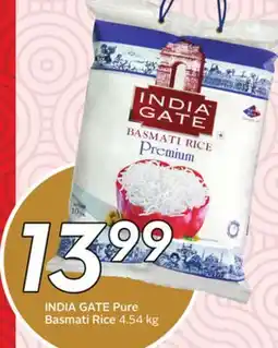 Sobeys INDIA GATE Pure Basmati Rice offer