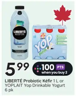 Sobeys LIBERTÉ Probiotic Kéfir offer