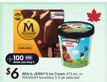 Sobeys BEN & JERRY'S Ice Cream offer