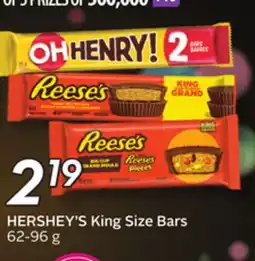 Sobeys HERSHEY'S King Size Bars offer