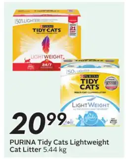 Sobeys PURINA Tidy Cats Lightweight Cat Litter offer