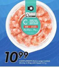 Sobeys COMPLIMENTS Extra Large Cooked 10 Shrimp in Ring offer