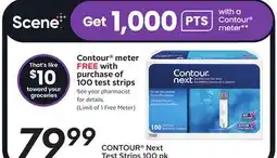 Sobeys CONTOUR Next Test Strips offer