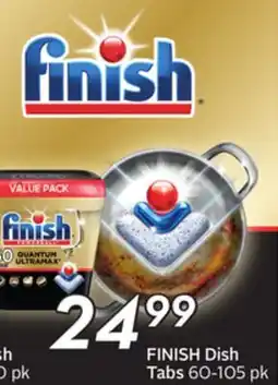 Sobeys FINISH Dish Tabs offer