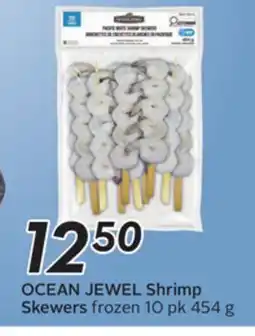 Sobeys OCEAN JEWEL Shrimp Skewers offer