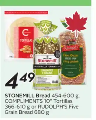 Sobeys STONEMILL Bread offer