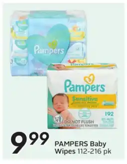 Sobeys PAMPERS Baby Wipes offer