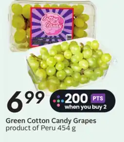 Sobeys Green Cotton Candy Grapes offer