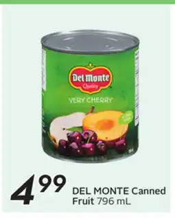 Sobeys DEL MONTE Canned Fruit offer
