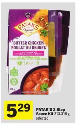 Foodland PATAK'S 3 Step Sauce Kit offer