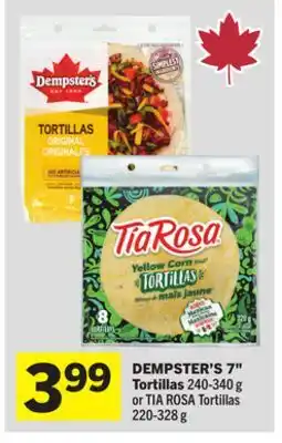 Foodland DEMPSTER'S 7 Tortillas offer