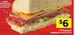 Foodland 1/4 Dagwood Sandwich offer