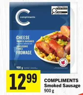 Foodland COMPLIMENTS Smoked Sausage offer