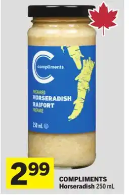 Foodland COMPLIMENTS Horseradish offer