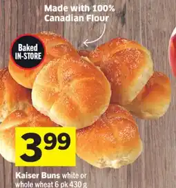 Foodland Kaiser Buns offer