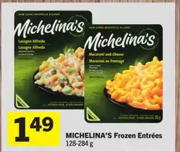 Foodland MICHELINA'S Frozen Entrées offer