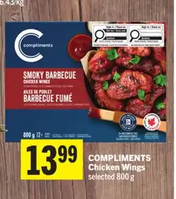 Foodland COMPLIMENTS Chicken Wings offer