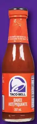 Metro TACO BELL SAUCES offer
