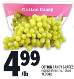 Metro COTTON CANDY GRAPES offer