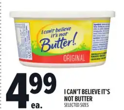 Metro I CAN'T BELIEVE IT'S NOT BUTTER offer
