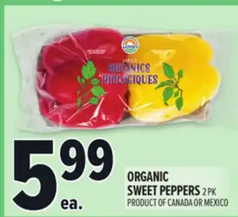 Metro ORGANIC SWEET PEPPERS offer