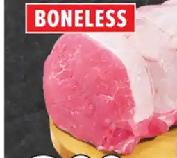 Metro BONELESS PORK LOIN CHOPS VALUE PACK OR ROAST offer