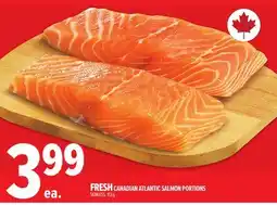 Metro FRESH CANADIAN ATLANTIC SALMON PORTIONS offer