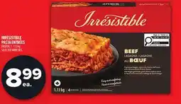 Metro IRRESISTIBLE PASTA ENTRÉES offer